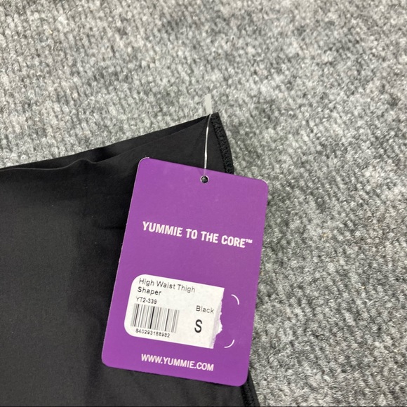 Yummie High Waist Mid Thigh Short Shaper black S - Picture 3 of 7